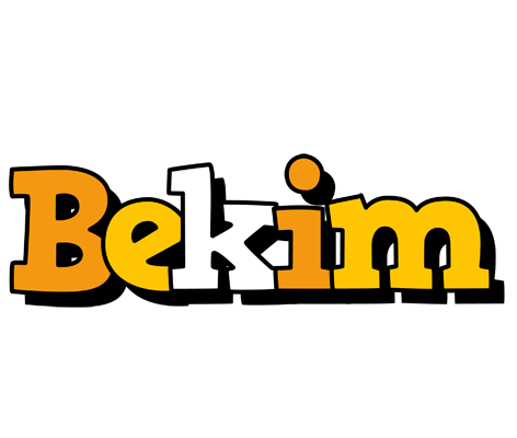 Bekim cartoon logo