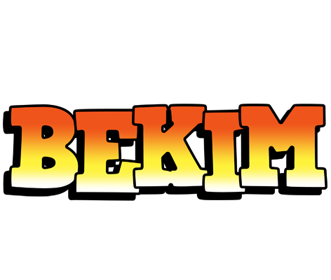Bekim sunset logo
