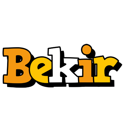 Bekir cartoon logo
