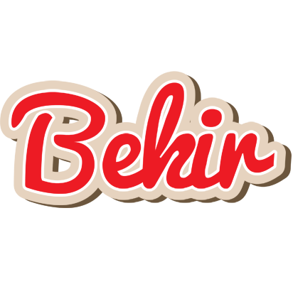 Bekir chocolate logo