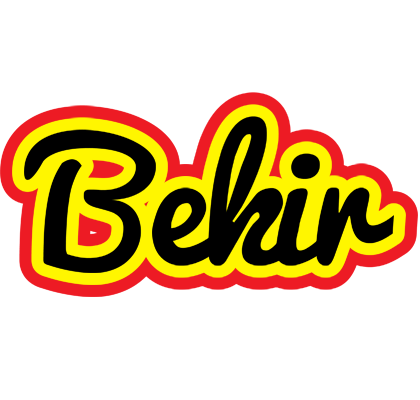 Bekir flaming logo