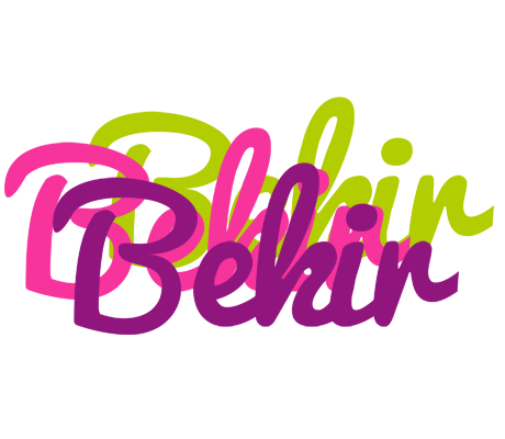 Bekir flowers logo