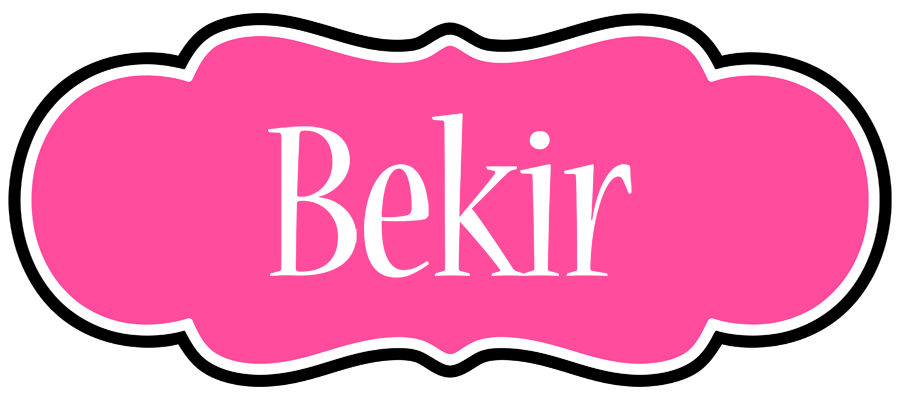 Bekir invitation logo