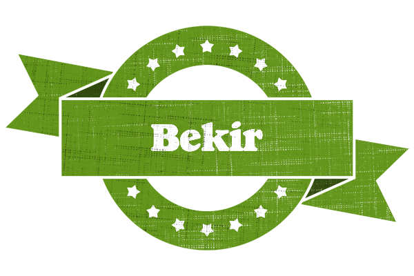 Bekir natural logo