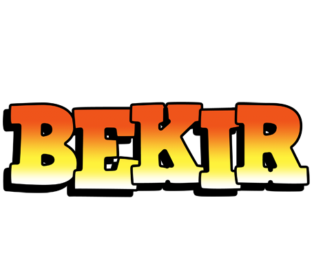 Bekir sunset logo
