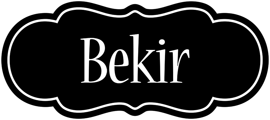 Bekir welcome logo