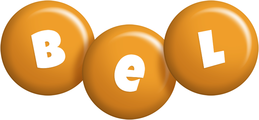 Bel candy-orange logo