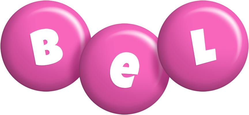 Bel candy-pink logo
