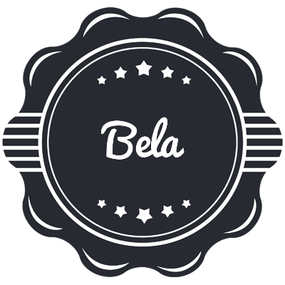 Bela badge logo