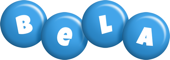 Bela candy-blue logo
