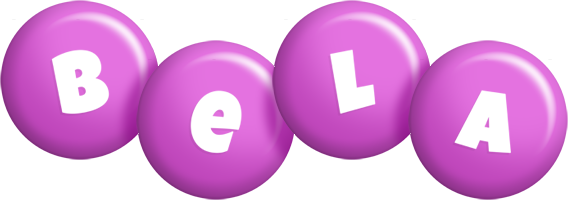 Bela candy-purple logo