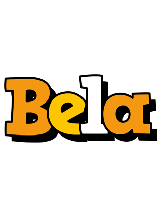 Bela cartoon logo