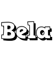 Bela snowing logo
