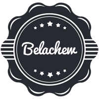 Belachew badge logo