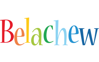 Belachew birthday logo