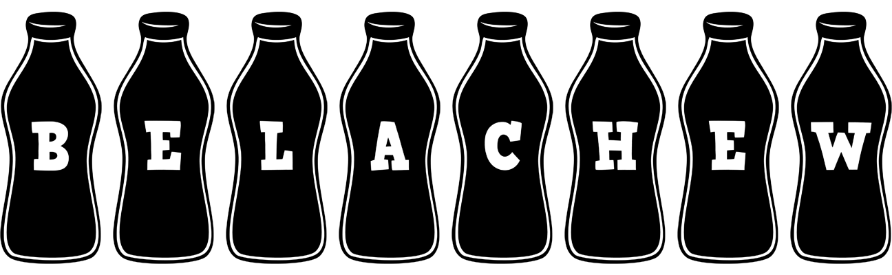 Belachew bottle logo