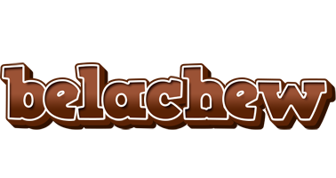 Belachew brownie logo