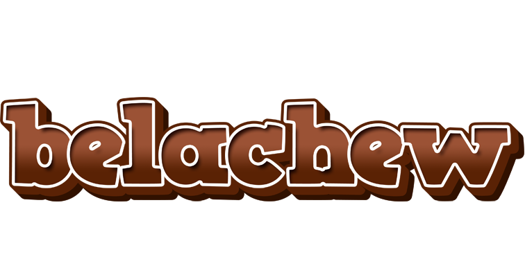 Belachew brownie logo