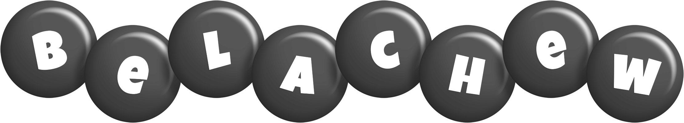 Belachew candy-black logo