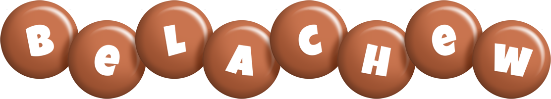 Belachew candy-brown logo