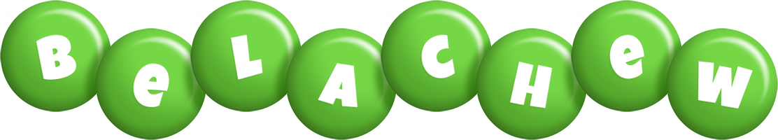 Belachew candy-green logo
