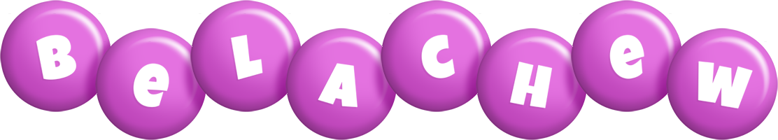 Belachew candy-purple logo