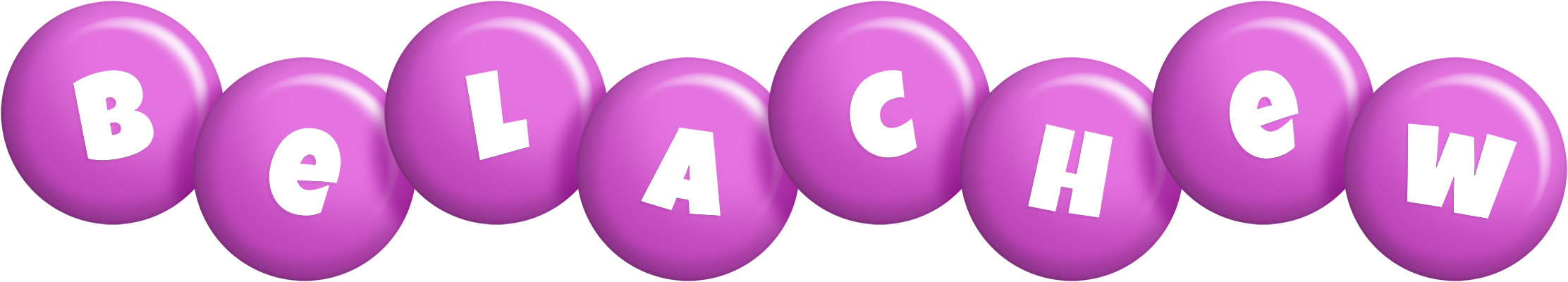 Belachew candy-purple logo