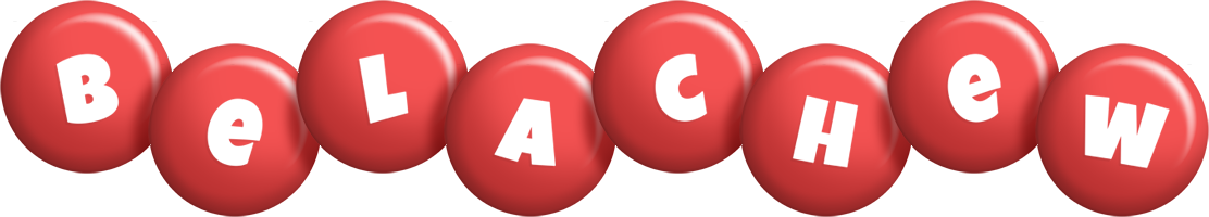 Belachew candy-red logo