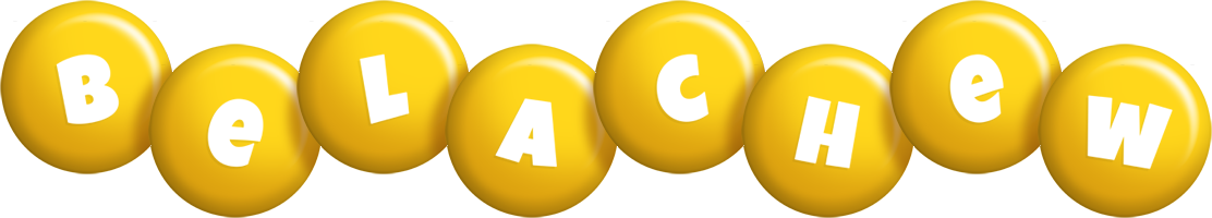 Belachew candy-yellow logo