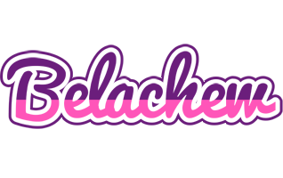 Belachew cheerful logo