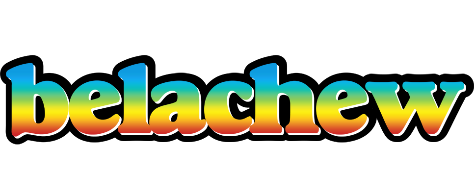 Belachew color logo