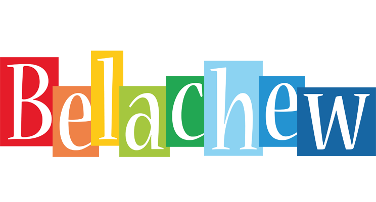 Belachew colors logo