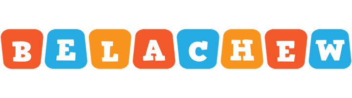 Belachew comics logo