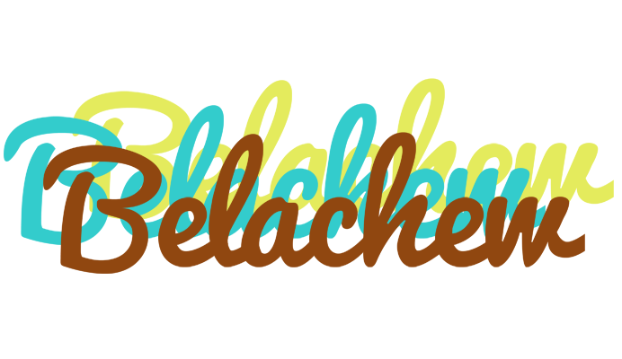 Belachew cupcake logo
