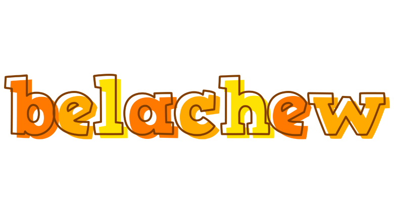 Belachew desert logo