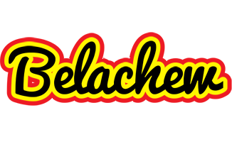 Belachew flaming logo