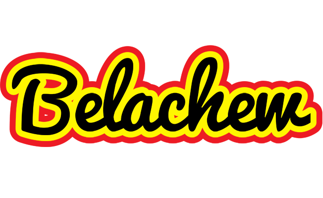 Belachew flaming logo