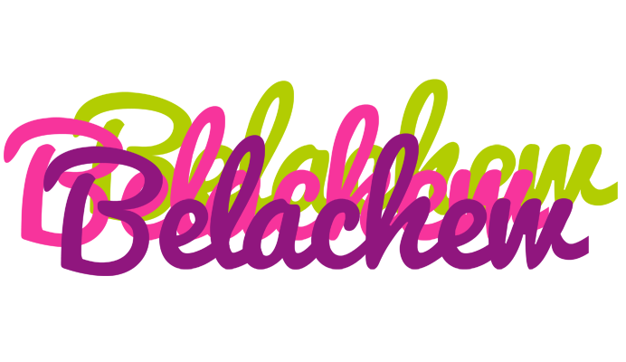Belachew flowers logo
