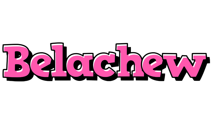 Belachew girlish logo