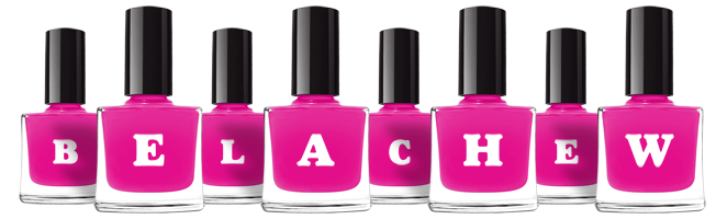 Belachew nails logo