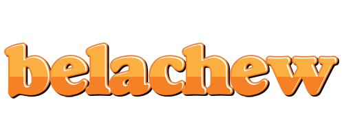 Belachew orange logo