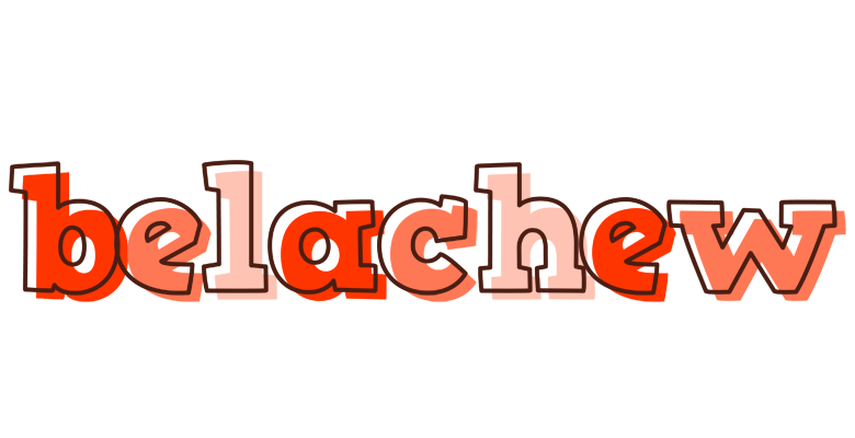 Belachew paint logo