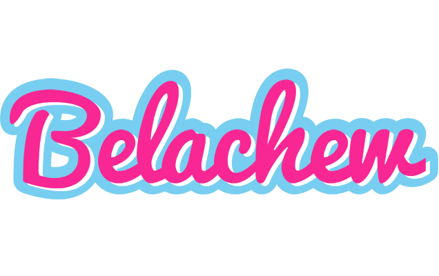 Belachew popstar logo