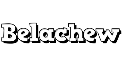 Belachew snowing logo