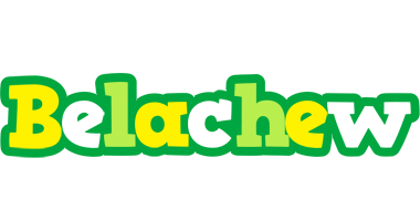 Belachew soccer logo