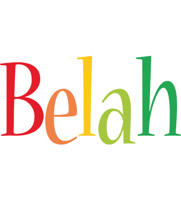 Belah birthday logo