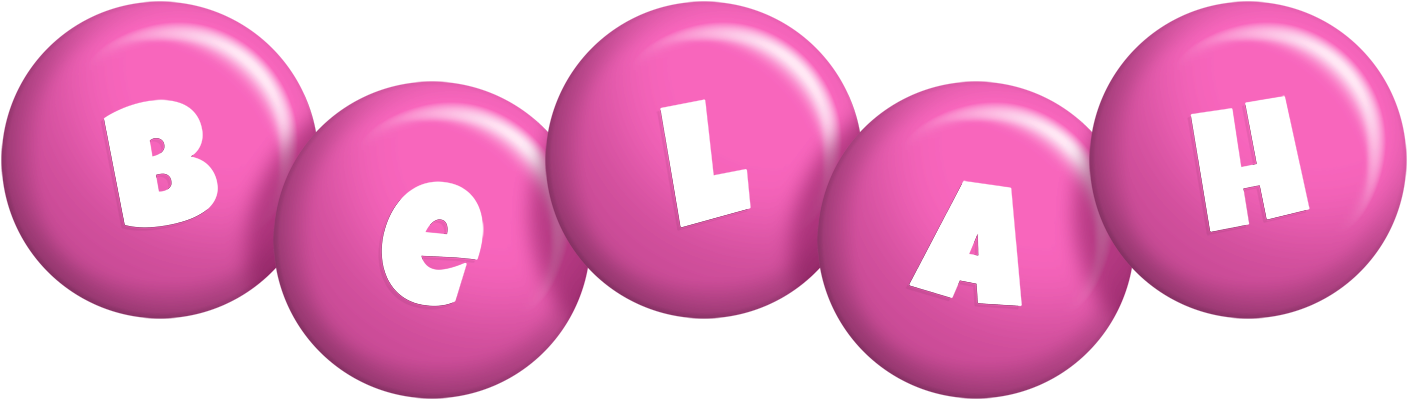 Belah candy-pink logo