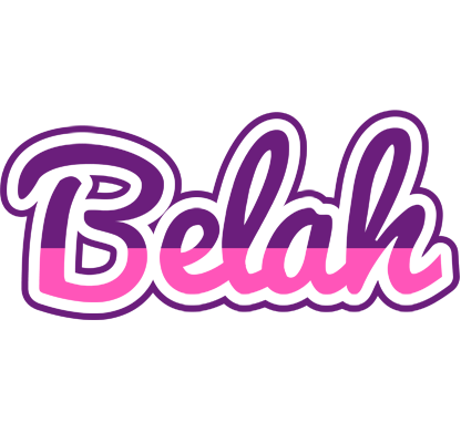 Belah cheerful logo