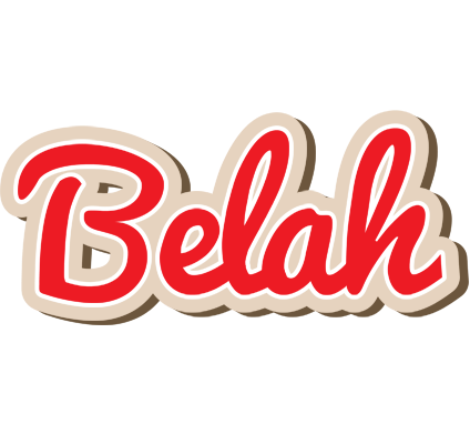 Belah chocolate logo