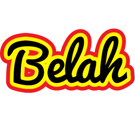 Belah flaming logo